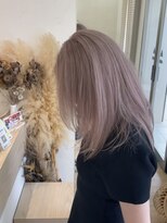 リアン(LIAN)&nbsp;ハイライトカラーミルクティーベージュケアブリーチダブルカラー