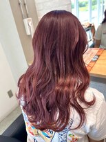 エイト 沖縄豊崎店(EIGHT toyosaki)&nbsp;【EIGHT 豊崎】お客様スタイル_ピンクレッド