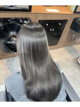 エムズ(M's) 髪質改善カラー×チャコールグレー