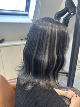 アンブレラカラー/ブリーチあり