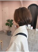 大人ショートボブ