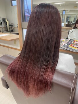 カラー縮毛矯正