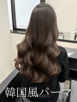 エース 梅田(ace)&nbsp;コテ巻き風パーマ /韓国風パーマ/デジタルパーマ/レイヤーカット