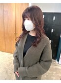 千葉駅/着物ヘア/大人ガーリー/ダークアッシュ/似合わせカット