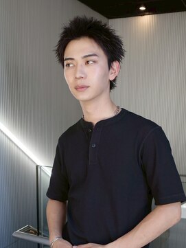 men's salon es. 新宿 メンズカット/メンズパーマ/メンズヘア【メンズサロン エス】 ニュアンスパーマ/波巻きツイストスパイラル[新宿/メンズ/men's]