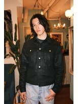 ランプ 代官山(the lamp)&nbsp;大人ストリートスタイルメンズセンターパートラブパーマ