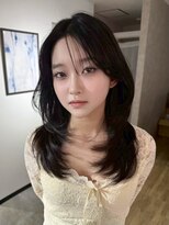エトワ 中央店(etoi) 大分ハッシュカット胸上鎖骨下ミディアムレイヤースタイルかるめ