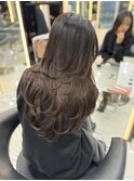 髪の毛の動きを出したい方必見ダークブラウンレイヤーカット