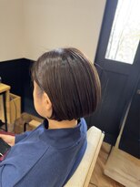 ロク ヘアー(LOC HAIR)&nbsp;刈り上げショートボブ