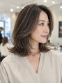 トリッカ 代官山(tricca) ハイライト有りの白髪ぼかしは華やかにお洒落に仕上がります。