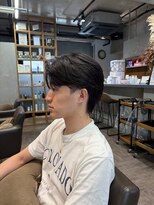 スタイルメンズ 藤沢(STYLE MEN)&nbsp;STYLE MENリバースセンターパートニュアンスパーマ藤沢