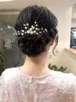 ヘアワン(HAIR One) 編み込みまとめ髪のヘアセット