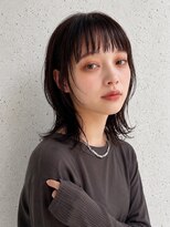 ルトワフクロマチ(Lutowa Fukuromachi) ダークパープル/ナチュラルショート/夏のヘアアレンジ/袋町