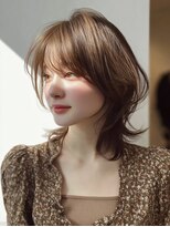 ハーツ 青山表参道店(Heart's) 白髪ぼかし脱白髪染め似合わせレイヤーカット40代50代60代