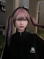 ビューティ スタジオ モッズ 渋谷(beauty studio M.O.D shibuya)&nbsp;パステルレインボーカラー