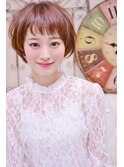 ナチュラル小顔ショートボブ【メイズ東中野・鍛原志行】
