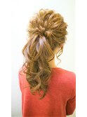 ローポニー（ヘアセット）