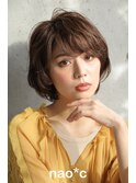【奈良/富雄nao*c】笑顔が似合う☆大人かわいい丸みショートヘア