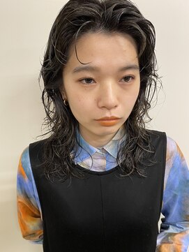 ノラ シブヤ(NORA) ウルフカット　ウルフパーマ　ウルフボブ　レイヤーボブ