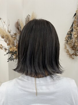 ドロップ バレイヤージュ風デザインカラー