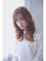 アリーズ シブヤ(ALLYS shibuya) シースルー前髪 ショコラピンク フェミニティ フレンチガーリー