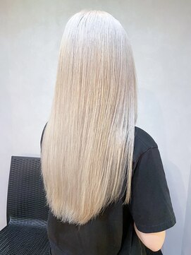 タイドヘア 茨木店(TIDE HAIR) ホワイトブロンド