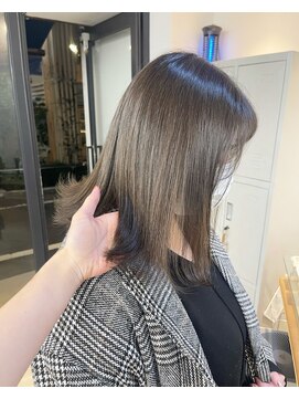 フラム 渋谷(flamme) ブリーチなし◇マットグレージュ◇