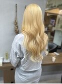 ハイトーンカラー/抜きっぱなしブロンド/ブロンドカラー