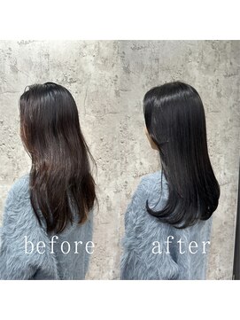 ヨペ(yeope) 【暗髪透明感カラー】高濃度水素カラー/ブルーシルバー