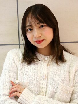 セシルヘアー 札幌店(Cecil hair) ゆる巻き/鎖骨ミディ/顔周りレイヤー/モテ髪
