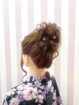 ゴート アミティ(G.O.A.T AMITY) 夏祭り/心斎橋/ヘアメ/セットサロン