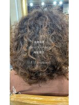 アンフィドットドゥルドゥ(AnFye.dueldo)&nbsp;高難易度縮毛矯正でツヤツヤの艶髪に変身♪