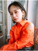 王道ボブ×インナー/20代/30代/40代/50代/西阿知/イオン倉敷