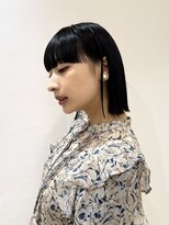 ピークアブー アヴェダ アトレ恵比寿(PEEK-A-BOO AVEDA)&nbsp;ワイドバング/ボブ/ミニボブ/暗髪/前髪あり/結婚式アレンジ/20代
