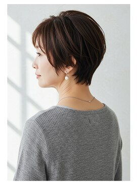 アントワープトーキョー(antwerp TOKYO) 襟足すっきり/ショートヘア/前下りショート/白髪染め