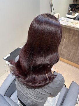 イーエムエー アールビアンカ 名駅店(e.m.a×Ar be.anca) ブリーチなし暖色カラー