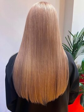 ザ ドッツ(THE DOTS) シルキーベージュ ロングヘア ダメージレスカラー