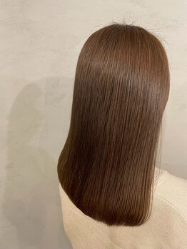 ルプスヘア(L.p.s hair)の写真/【宇都宮】手触りなめらかな自然なストレートへ☆店長経歴を持つオーナーのマンツーマン施術［#縮毛矯正]