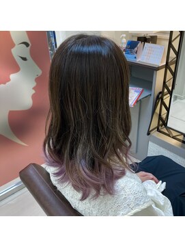 アールモンドヘア新世界 ♯グラデーションカラー