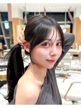 アマトウキョウ アユンチェ(AMA TOKYO×AYUNCHE) 韓国スタイル/ナチュラルくびれへア_くびれ巻き_レイヤーカット