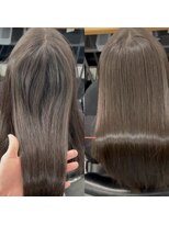 エスカーラ 町田(THE ESCALA) 髪質改善/美髪縮毛矯正/うるつやがわかる/ツヤ髪スタイル/韓国