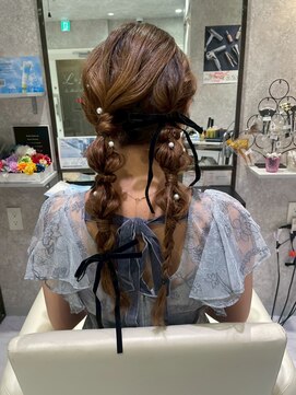 ルミュドゥプレシャス(LEMIEUX de precious) ツイン編みおろし