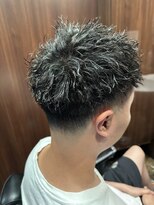 ヒロギンザ 新橋日比谷口店(HIRO GINZA)&nbsp;スキンフェードツイストパーマスタイル