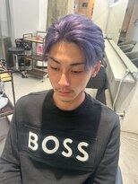 キング 楠葉店(K!ng) 波巻きツイストスパイラルパーマ/フェザーパーマ/眉毛/メンズ