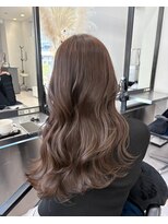 アルドーレフィエロ シンサイバシ(Ardore fiero shinsaibashi)&nbsp;ブリーチなしダブルカラーで作るマロンベージュ♪