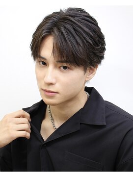 シェノン オム(CHAINON HOMME) シースルーフェザーショート