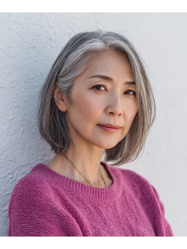 バグズ ヘアデザイン 桔梗が丘店(Baguz HAIR DESIGN) 上品グレージュ＊大人の洗練ショートボブ