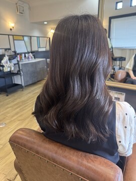 2席のみの美容室 アナイス(Anaiss) ミディアムヘア/デザインカラー/フェイスフレーミング/蟹江