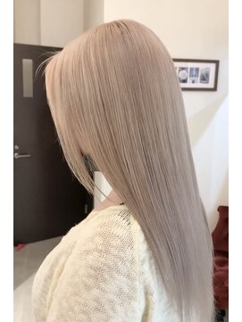 ラグーン(LAGOON) ホワイトミルクティーベージュ/バレイヤージュ/ケアブリーチ