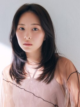 エトル バイ コムマティス 恵比寿駅前店(etre by comme Matisse) 小顔カット×透明感カラー[恵比寿駅/髪質改善/オリーブグレー]